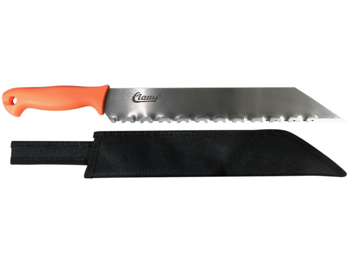 Isolerkniv rostfri med slida