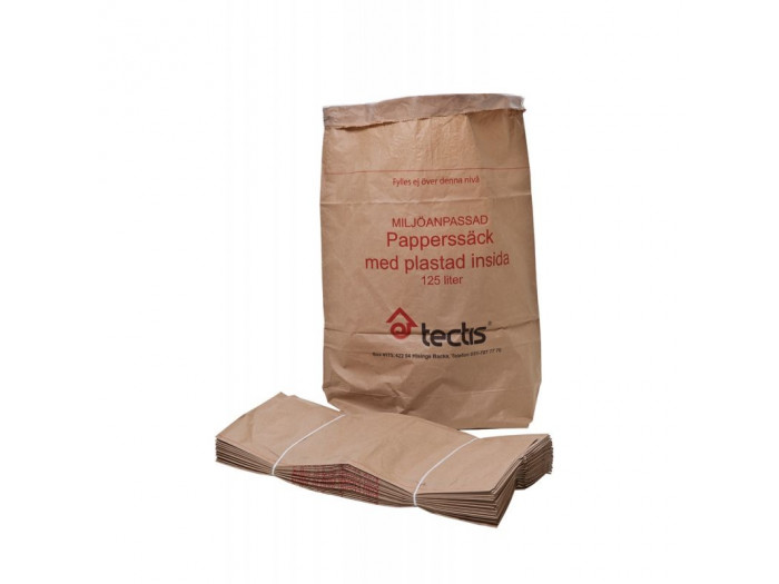 Sopsäck papper/plast 125L
