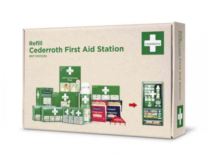 Refill till Cederroth Första hjälpen-station