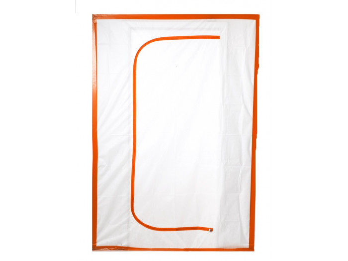 Plastdörr för dammskydd C-dörr